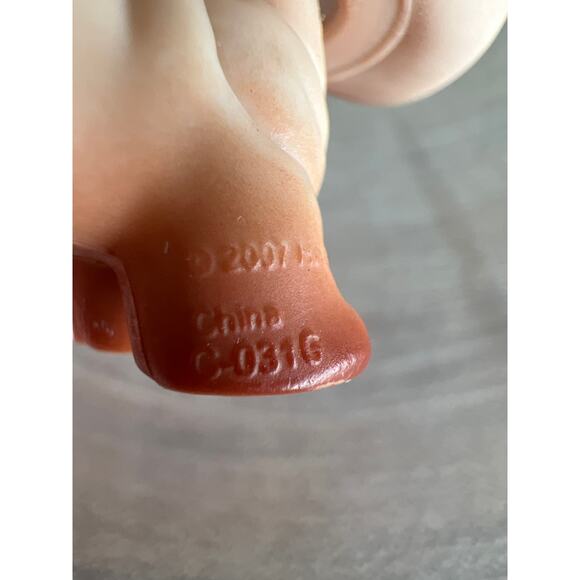 Littlest Pet Shop LPS Brown Pug #1313 Blue Eyes 2007 - Picture 6 of 6